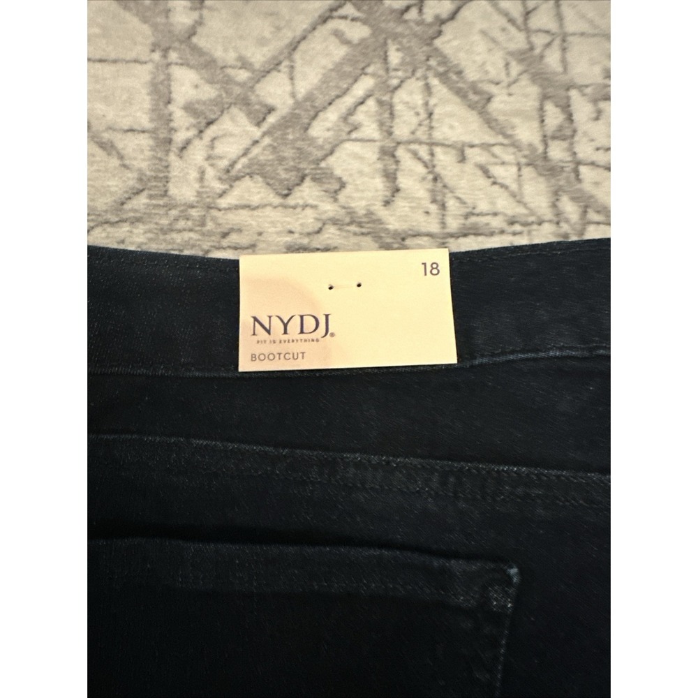 NYDJ Women's‎ Barbara Bootcut Jeans Solid Rinse Lift X Tuck Plus Size 18 NWT - Picture 7 of 7